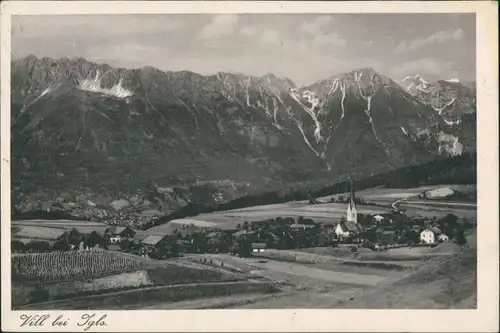 Ansichtskarte Vill-Igls Panorama 1929 