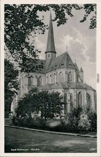 Ansichtskarte Bad Doberan Partie an der Kirche 1958 