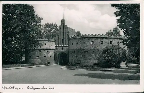 Ansichtskarte Gardelegen Straßenpartie - Salzwedeler Tor 1932 