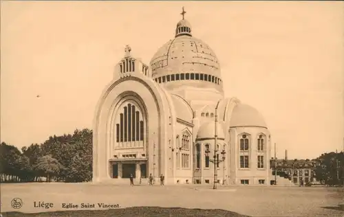 Lüttich Luik / wallonisch: Lîdje Eglise Saint Vincent 1911 