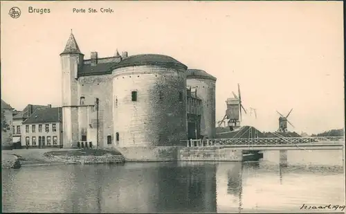 Postkaart Brügge Brugge | Bruges Windmühlen - Port Ste 1909 
