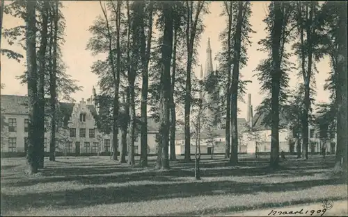 Postkaart Brügge Brugge | Bruges Le Beguinage 1909 