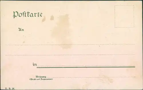 Ansichtskarte Hildesheim Dom - Kreuzgang u. 1000 jähr. Rosenstock 1900