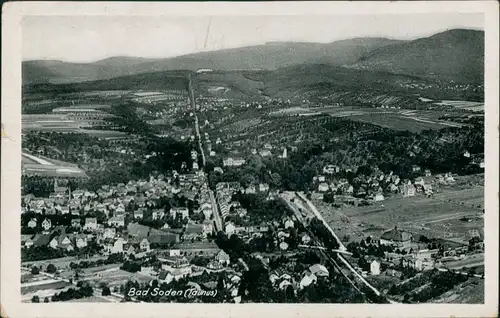 Ansichtskarte Bad Soden-Salmünster Luftbild 1950