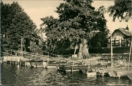 Ansichtskarte Klein Köris-Groß Köris Anglersiedlung 1963