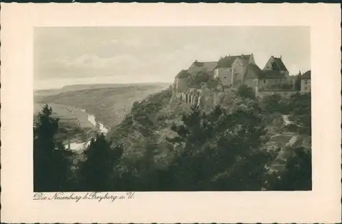 Ansichtskarte Freyburg (Unstrut) Schloss Neuenburg 1929