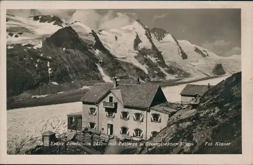 Ansichtskarte Zell am See Franz Josef Haus - Großglockner 1929 