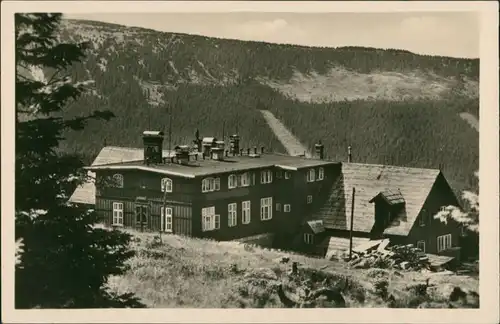 Harrachsdorf Harrachov Krkonoše - Vosecká bouda 1245 m/Wosseckerbaude 1957 