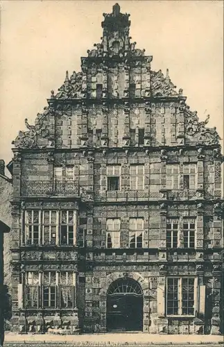 Ansichtskarte Hameln Rattenfängerhaus 1918