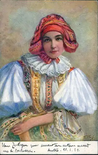 .Tschechien Československé národní kroje/Tschechoslowakische Volkstrachten 1920