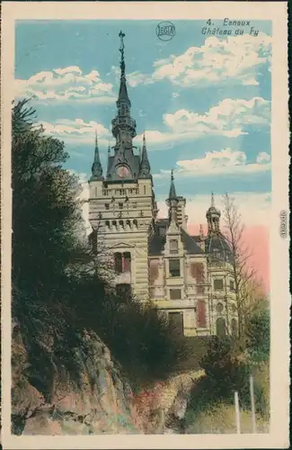 Postkaart Esneux Esneu Château du Fy 1923