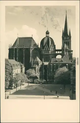 Ansichtskarte Aachen Aachener Dom 1934
