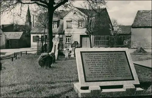 Ansichtskarte Ilberstedt Partie an den Kreuzsteinen 1965 