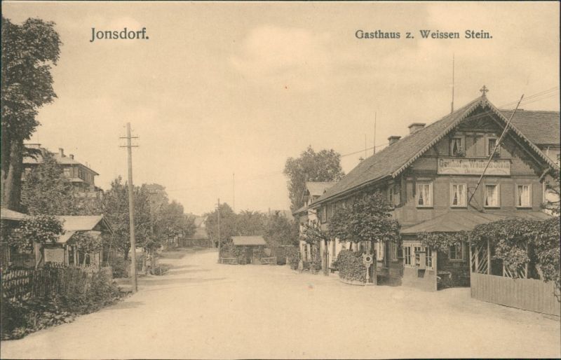Jonsdorf Straßenpartie Gasthaus zum Weissen... oldhting.de
