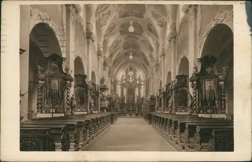 Burgstadt-Prag Hradschin/Hradčany Praha Vnitřek /Inneres  Strahover Kirche 25