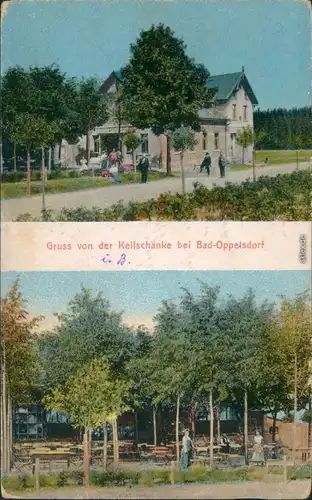 Bad Oppelsdorf Opolno Zdrój 2 Bild: Keilschänke b Reichenau Zittau 1916