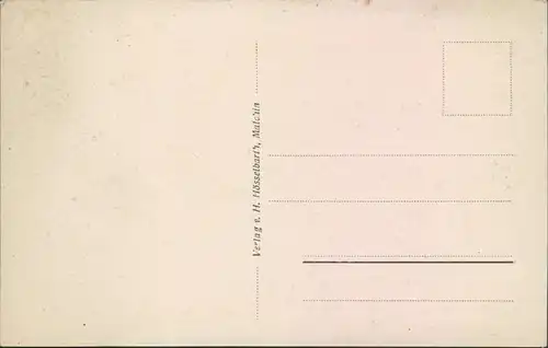 Ansichtskarte Malchin Straße, Kalensches Tor u Postamt 1928 