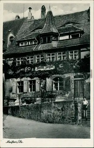 Meißen ehem. Innungshaus der Tuchmacher (jetzt Weinstube Vincenz Richter) 1959