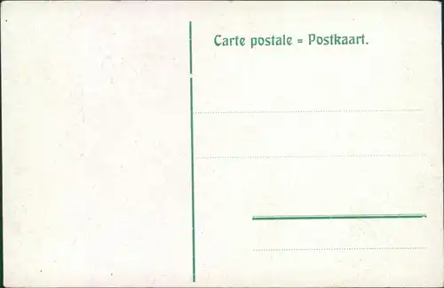 Postkaart Brüssel Bruxelles Entree Boulevard du Nord 1914 