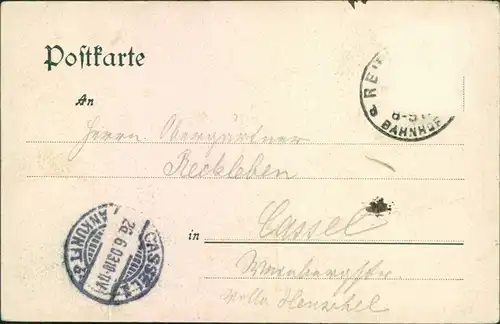 Ansichtskarte Neuffen Litho AK: Gruss von der Schwäbischen Alb 1903 