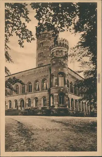 Ansichtskarte Binz (Rügen) Jagdschloss Granitz 1923 