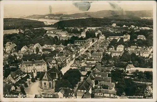 Ansichtskarte Bad Arolsen Luftbild 1932