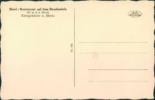 Ansichtskarte Königswinter Panorama-Ansicht - mit Drachenfels 1932