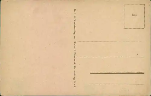 Ansichtskarte Saaleck-Bad Kösen Rudelsburg 1926