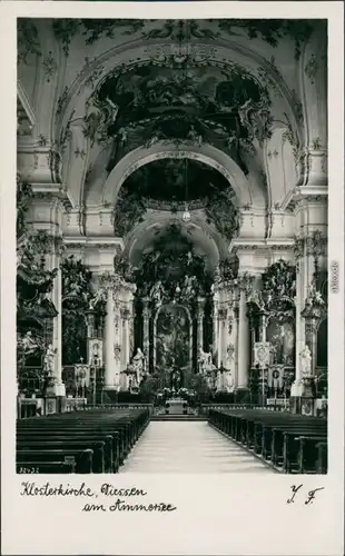 Dießen am Ammersee (Diessen) Marienmünster Dießen - Altar 1932