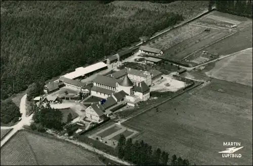 Dahlem (Nordeifel) Luftbild Trappistinnenabtei Maria Frieden 1965 
