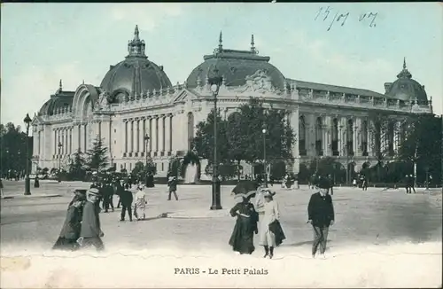 CPA Paris Petit Palais 1907