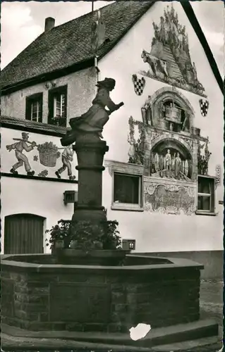 Ansichtskarte Winningen Weinhexenbrunnen 1959