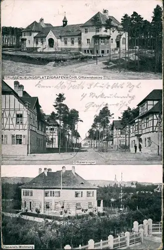 Ansichtskarte Grafenwöhr 3 Bild: Truppenübungsplatz - Lager 1915 