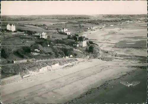 CPA Saint-Pair-sur-Mer Pointe Saint-Gaud et la Plage 1958