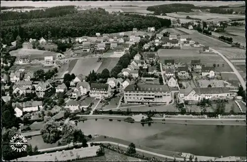 Ansichtskarte Horn-Bad Meinberg Luftbild 1965