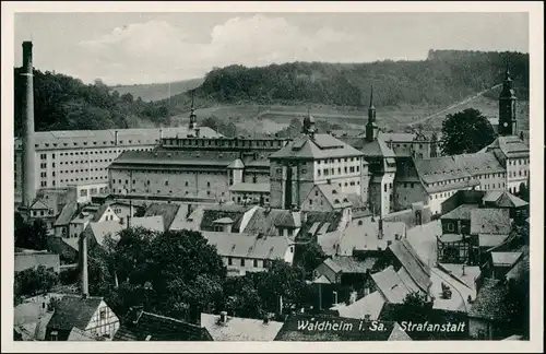 Ansichtskarte Waldheim (Sachsen) Strafanstalt 1930