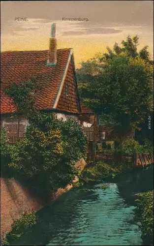 Ansichtskarte Peine Kniepenburg 1922