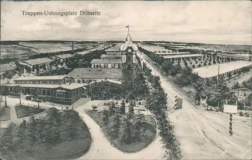 Ansichtskarte Dallgow-Döberitz Truppenübungsplatz - Barackenlager 1911