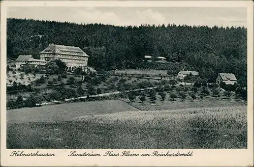 Helmarshausen-Bad Karlshafen Sanatorium "Haus Kleine" am Reinhardswald 1930