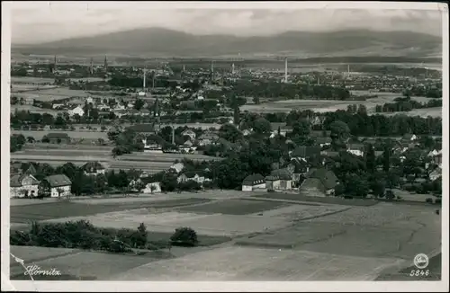 Ansichtskarte Bertsdorf-Hörnitz Blick auf die Stadt 1932 