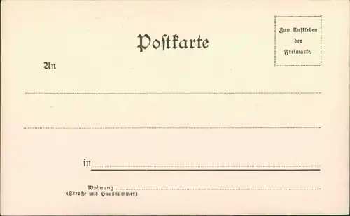 Ansichtskarte Wernigerode Stadtpartie 1906 