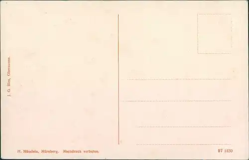 Ansichtskarte Oberzenn Villen am Hang 1911