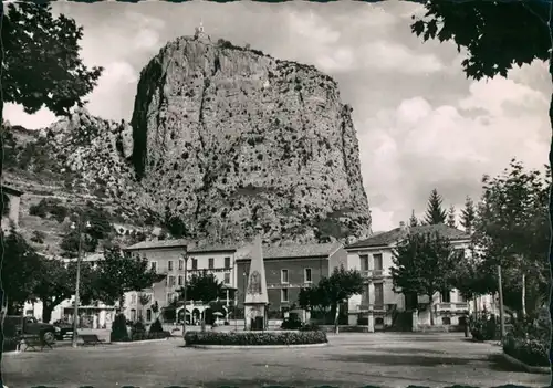 CPA Castellane Der Felsen von Notre-Dame 1965