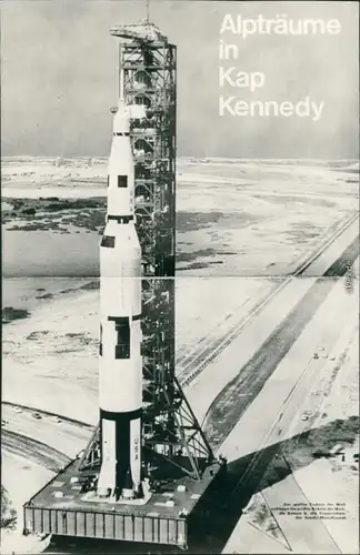Foto Orsino Kennedy Space Center - Saturn V 1972 Privatfoto