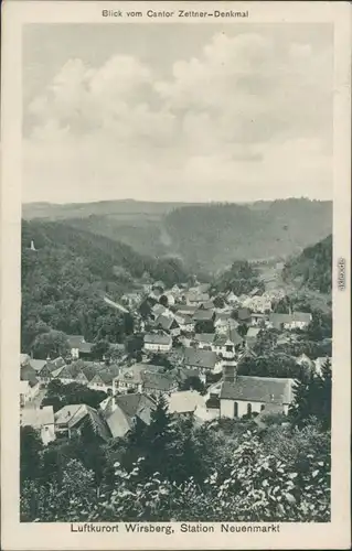 Ansichtskarte Wirsberg (Oberfranken) Panorama-Ansichten 1926