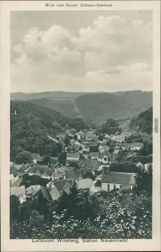 Ansichtskarte Wirsberg (Oberfranken) Panorama-Ansichten 1926