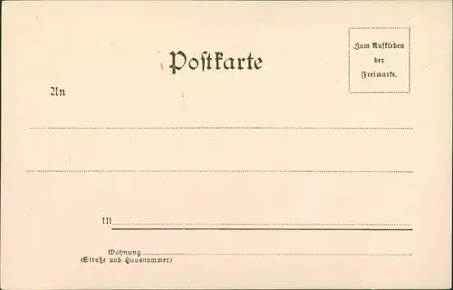 Ansichtskarte Wernigerode Partie an der Steinernen Renne 1904 