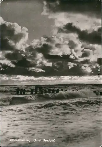 Allgemein Mecklenburg Vorpommern Ostsee - Insel Usedom - Am Strand g1969