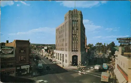 Postcard Bloomfield Frank M Leo Assc Bldg 1962