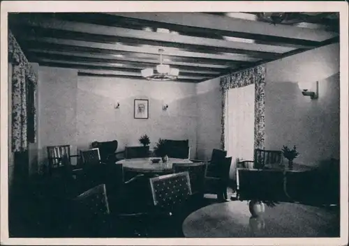 Holzhau-Rechenberg-Bienenmühle Innenansicht - FDGB Ferienheim Fortschritt 1955 